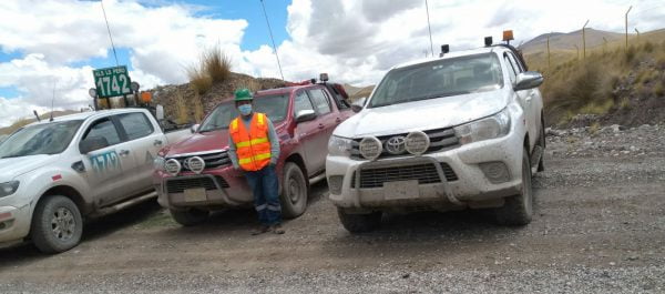 Camioneta Hilux Blanco